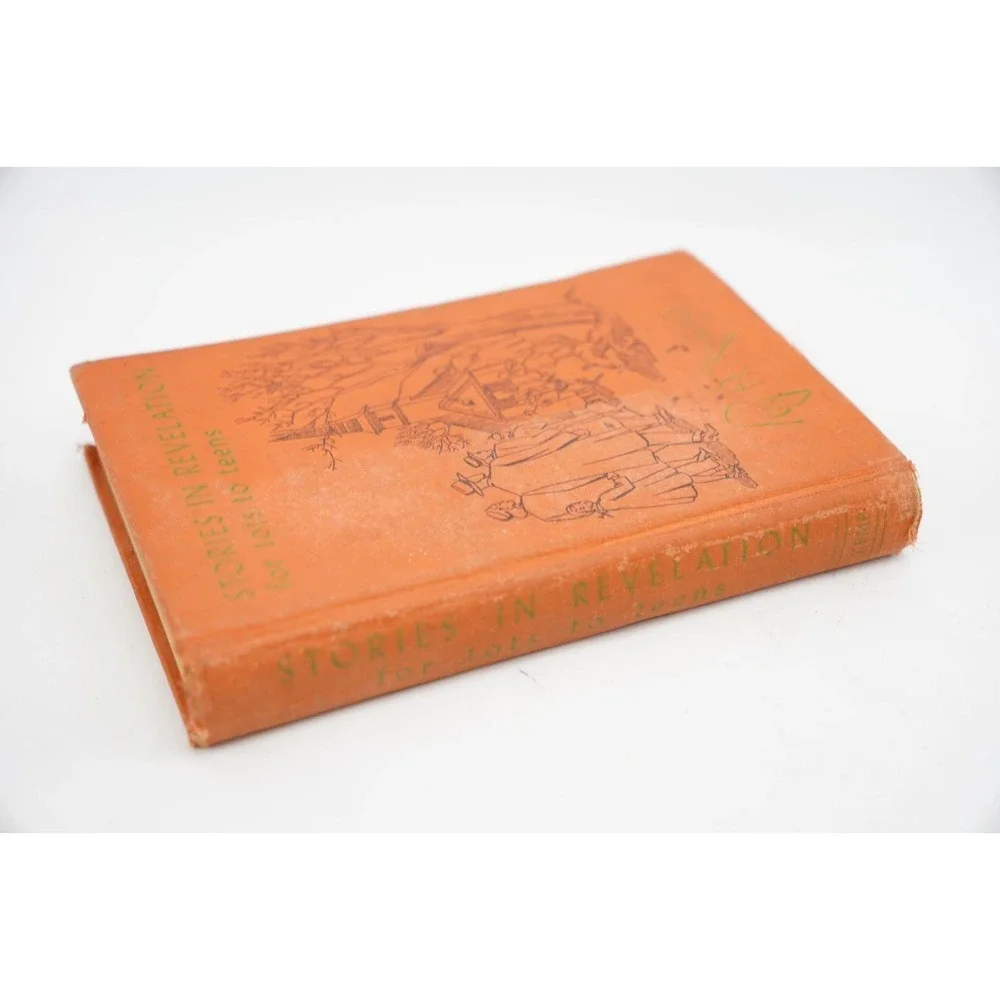 1953 Stories in‎ Revelation for Tots to Teen by Roy A Kemp, Vintage Book